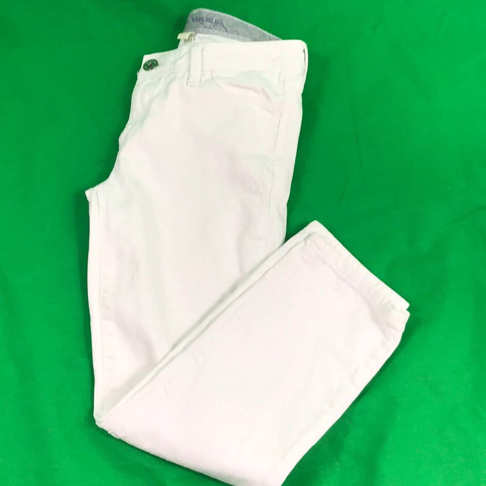 Banana Republic White Denim Jeans